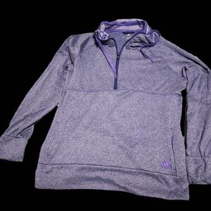 Adidas Half Zip Sweater Shirt With Pocket